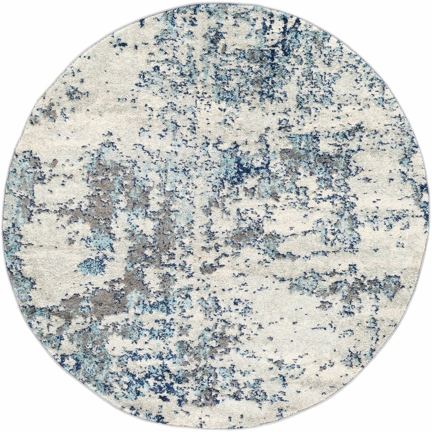 Beverly Abstract Blue Area Rug by Boutique Rugs