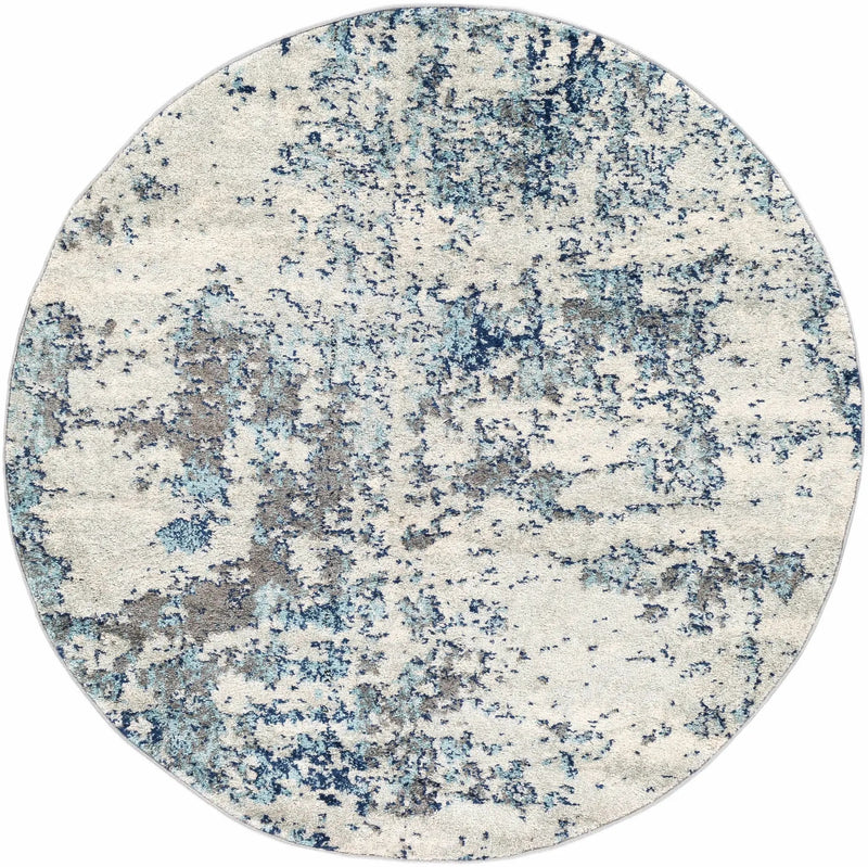 Beverly Abstract Blue Area Rug by Boutique Rugs