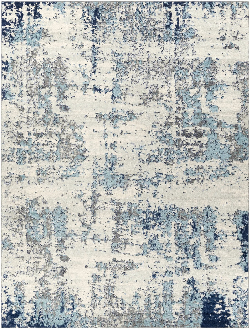 Beverly Abstract Blue Area Rug by Boutique Rugs