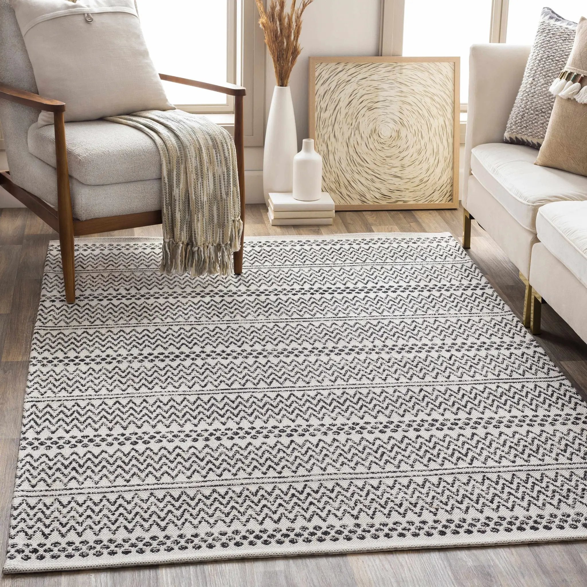 Bewbush Washable Area Rug - Clearance by Boutique Rugs