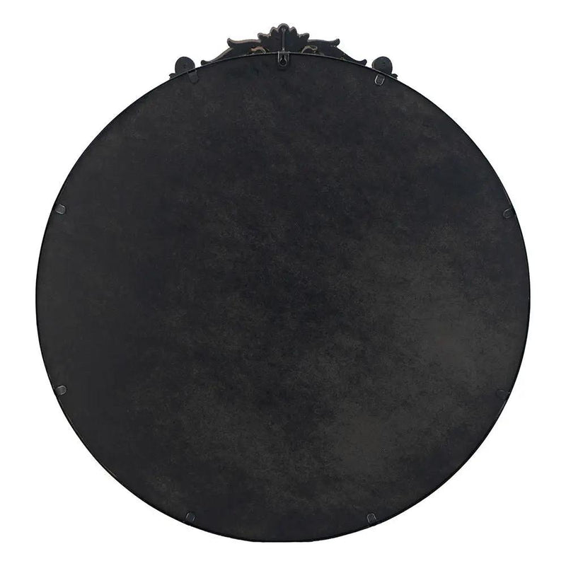 Classic Design Mirror With Baroque Inspired Frame For Bathroom, Entryway Console Lean Against Wall by Unique Piece Furniture