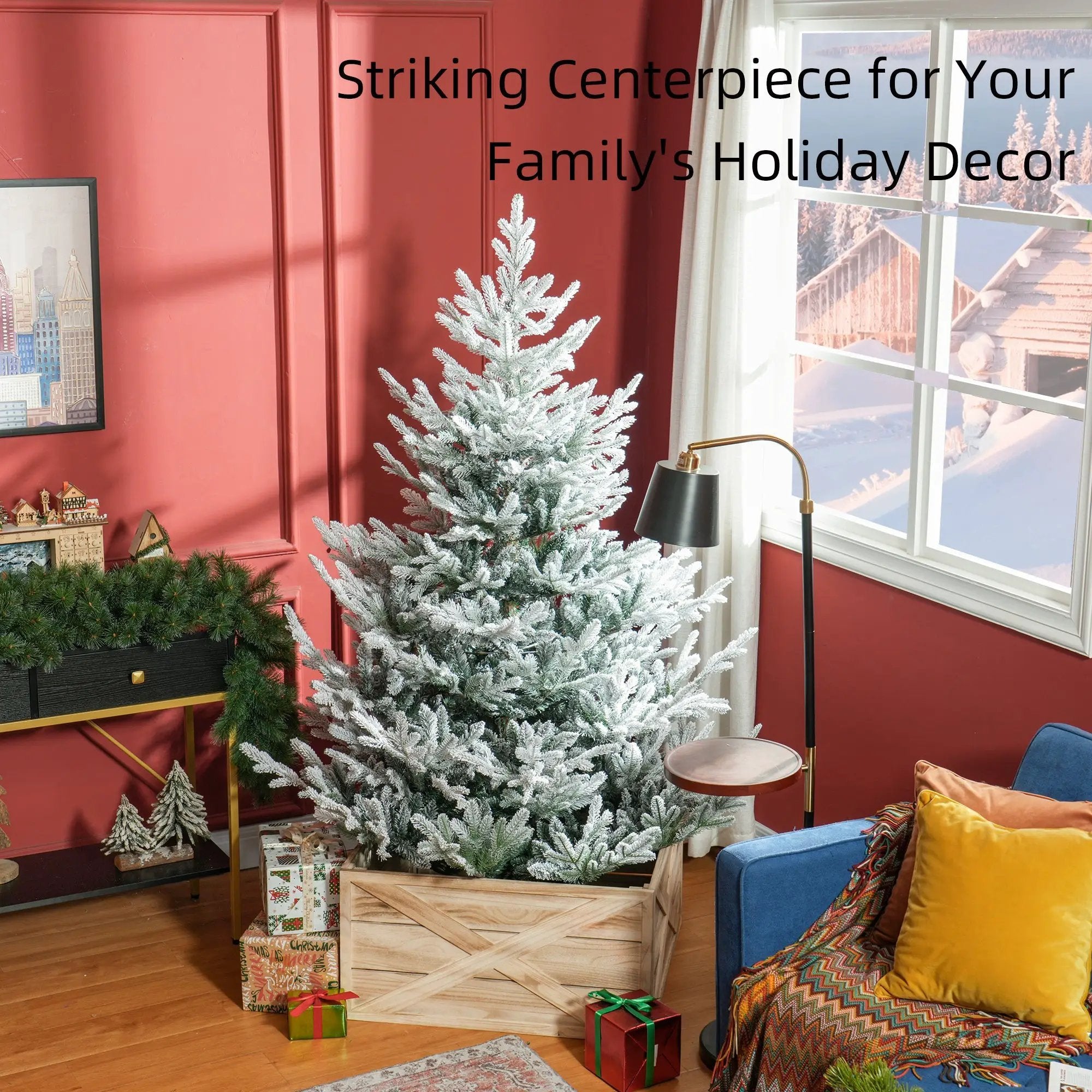 HOMCOM 6 Foot Artificial Christmas Tree by HouseOfZazla