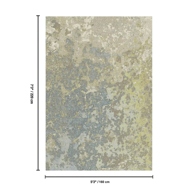 Artistic GC_TRE8016 Lime Area Rug by HouseOfZazla