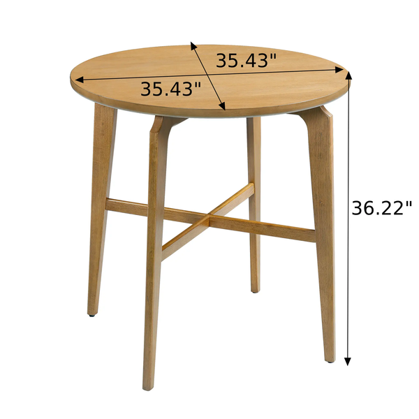 36.22 Inch High Dining Table, photo 2 of 10