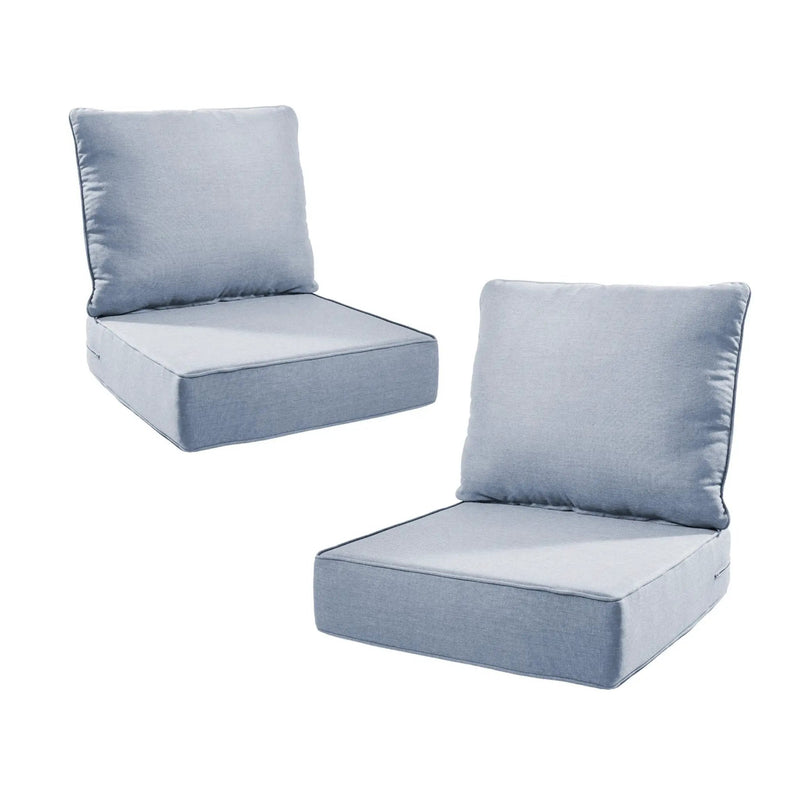 6" Thicker Outdoor Chair Cushions - Set of 2 by HouseOfZazla