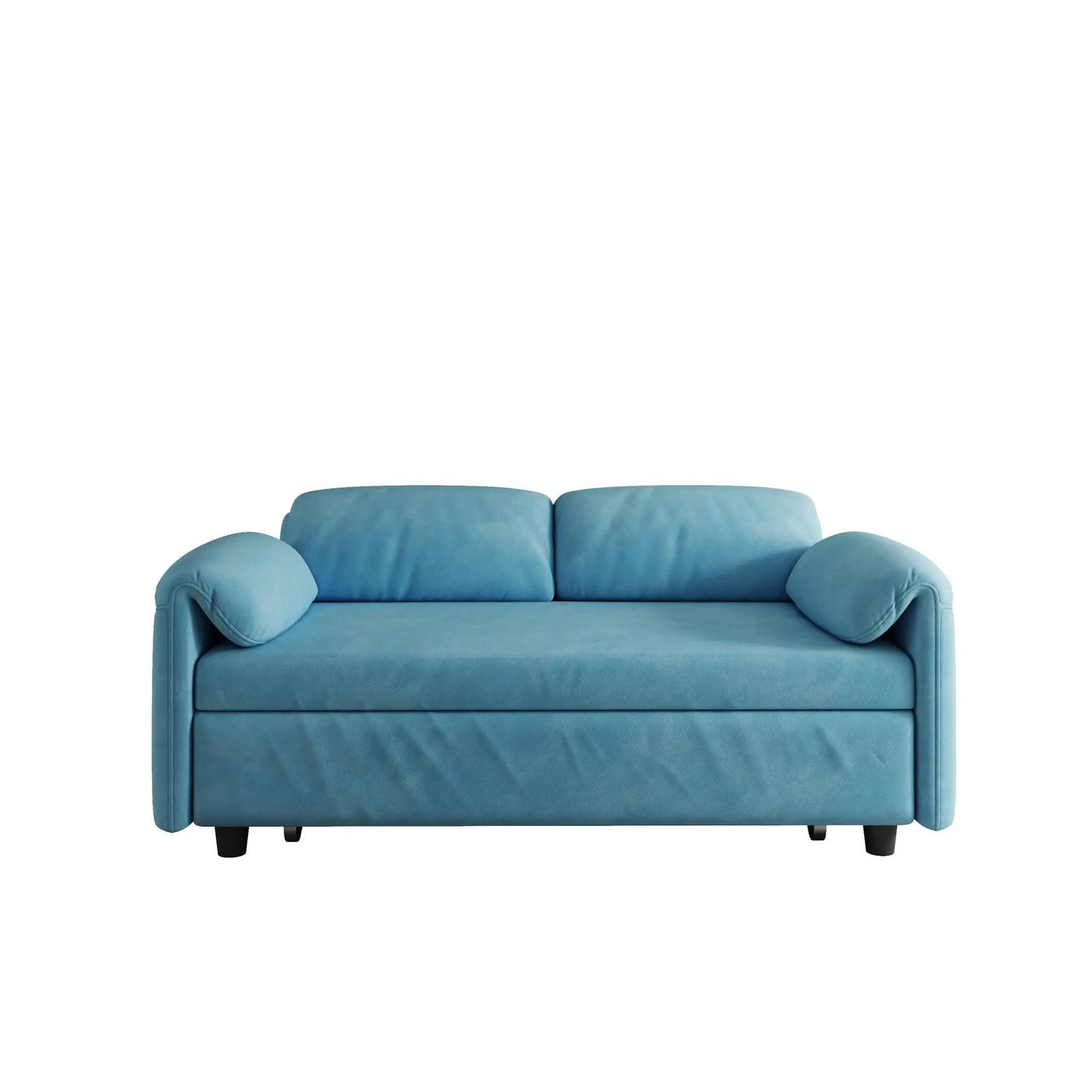 Sofa, Dual Purpose Lounge With Retractable Queen Size Bed by HouseOfZazla