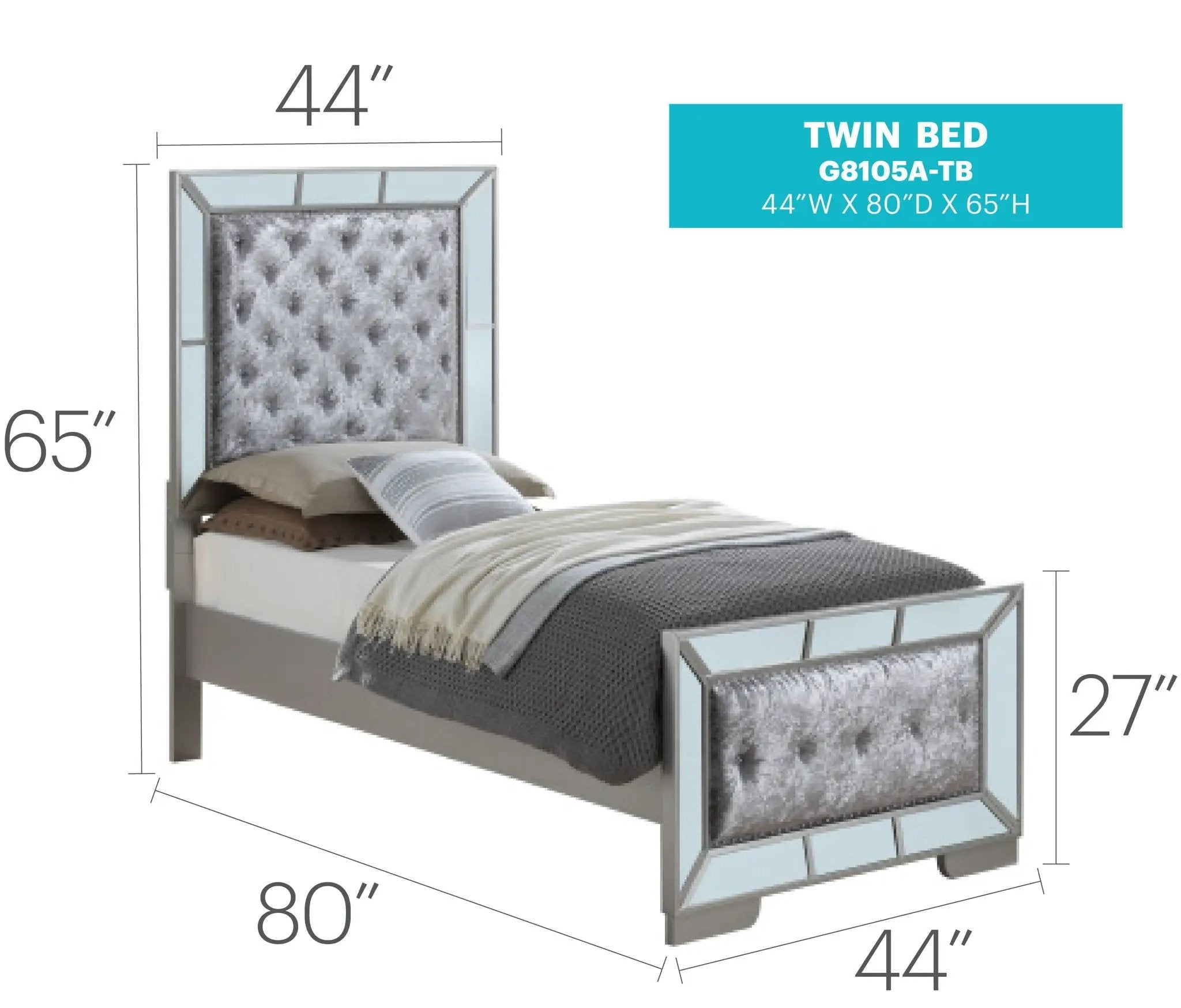 Stylish Contemporary Bed With Minimalist Design by Unique Piece Furniture
