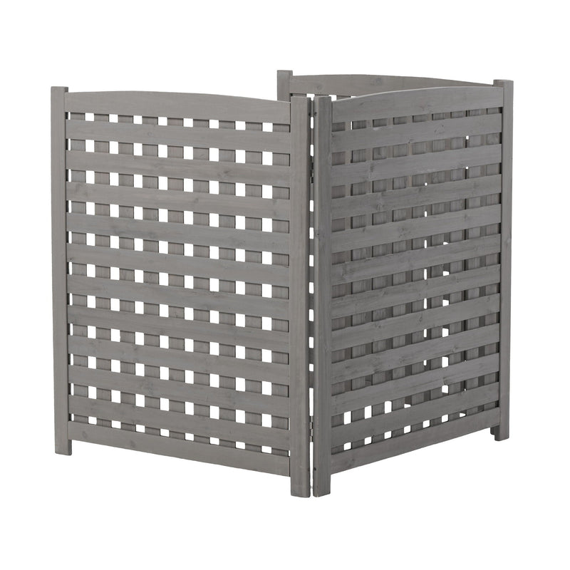 3 Panel Outdoor Air Conditioner Fence Screen by HouseOfZazla
