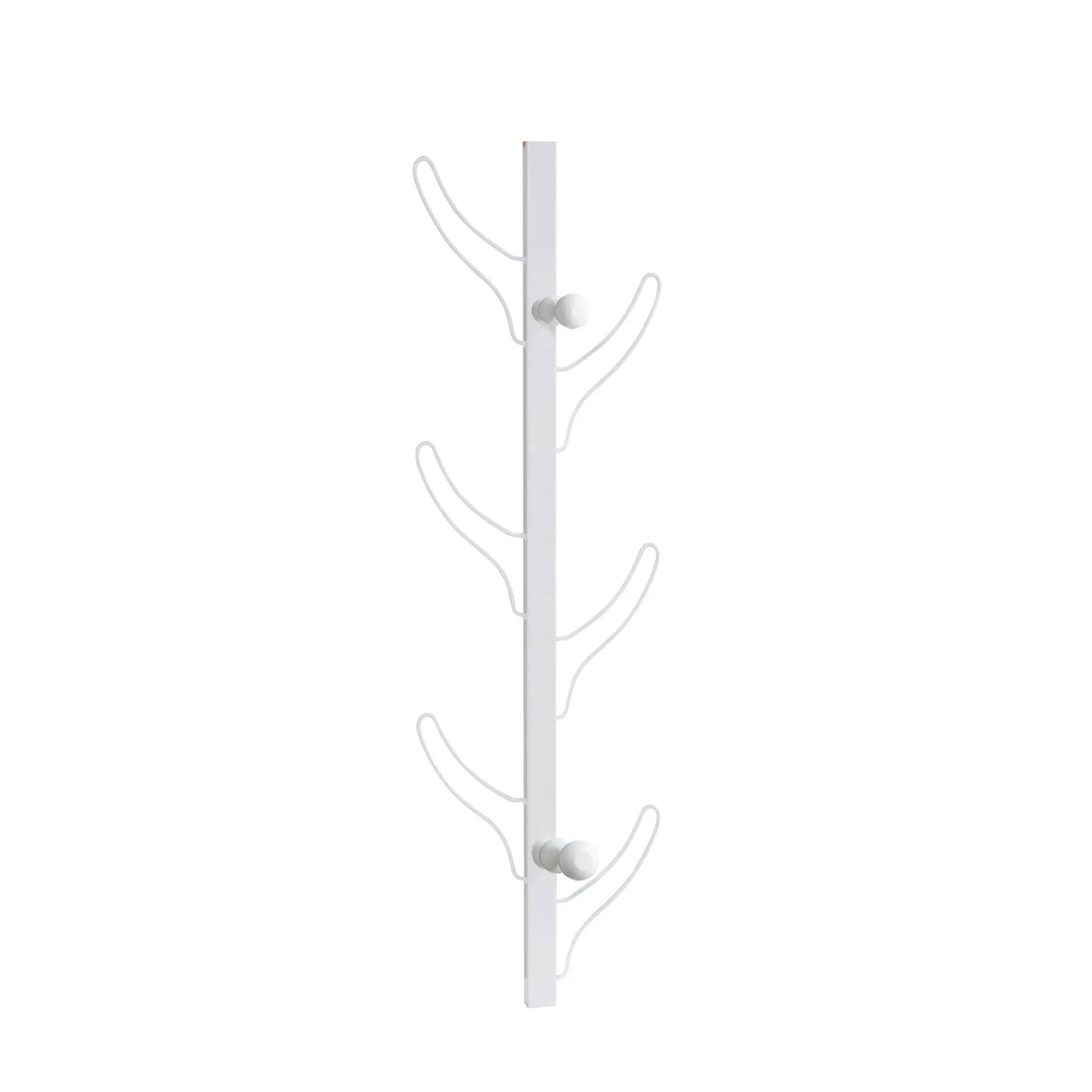 Vertical Eight Hook Coat Rack Wall Mount by HouseOfZazla