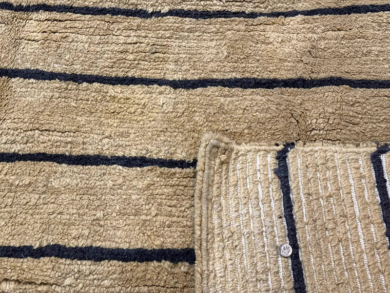 Modern Nepali Rug 13 x 15.6, Palace Size Wool Custom Made Rug, Tan, Large Nepali/Tibetan Carpet by Jewel Rugs
