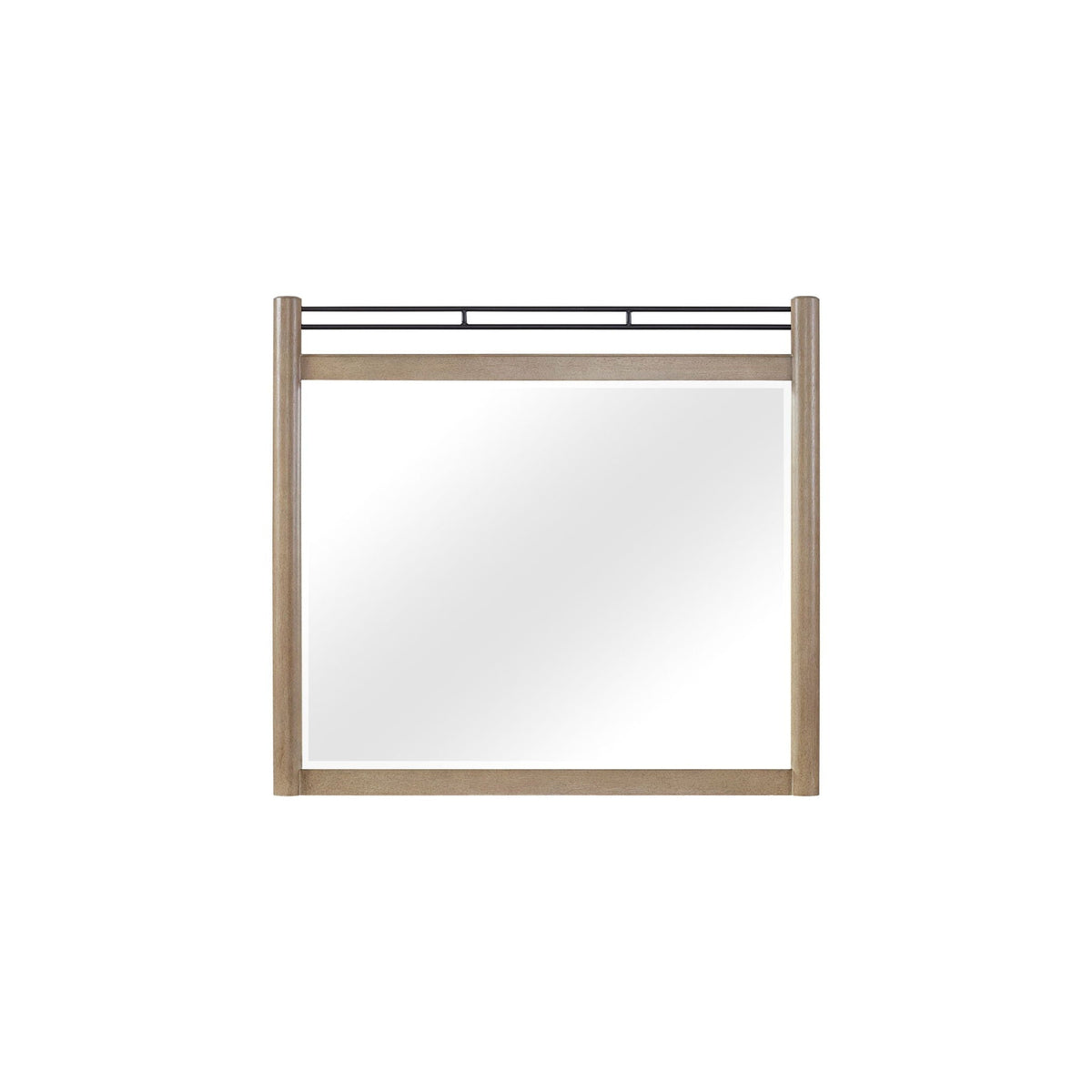 Poster Mirror - Sand with Beveled Glass - Sand