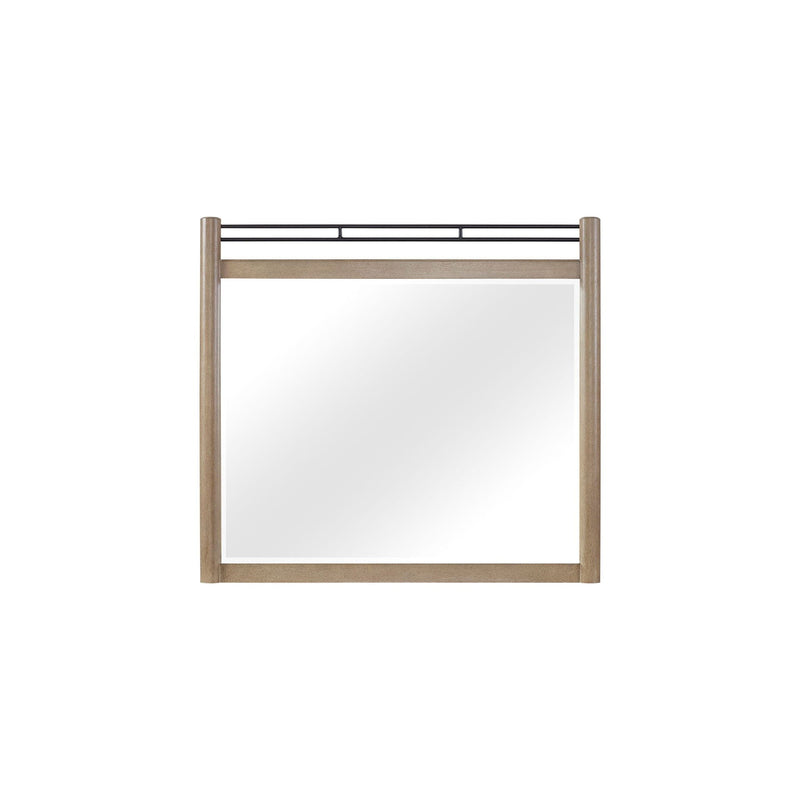 Poster Mirror - Sand with Beveled Glass - Sand