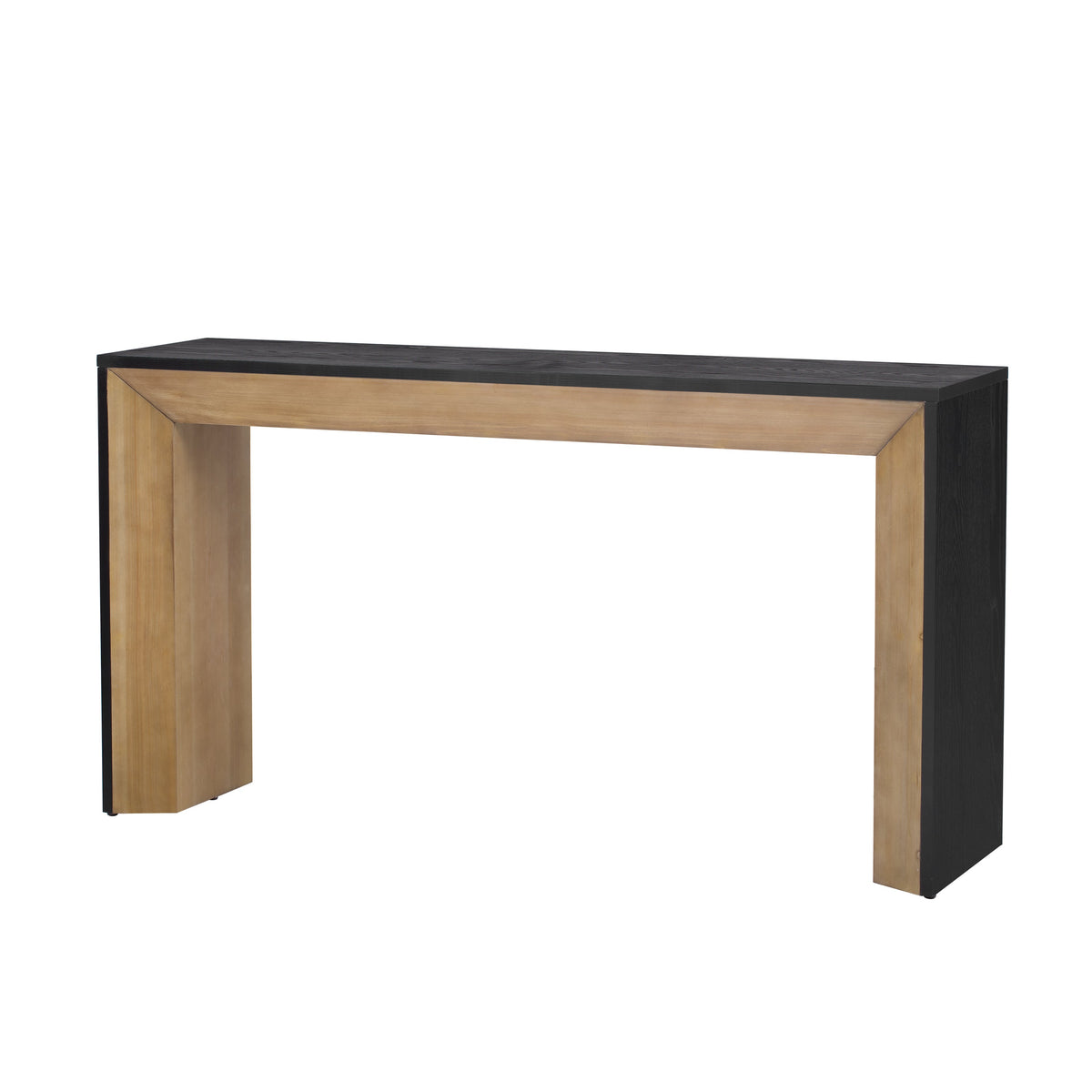 Mirod Elegant Console Table with Fireplace Design – Wood Veneer, photo 4 of 9