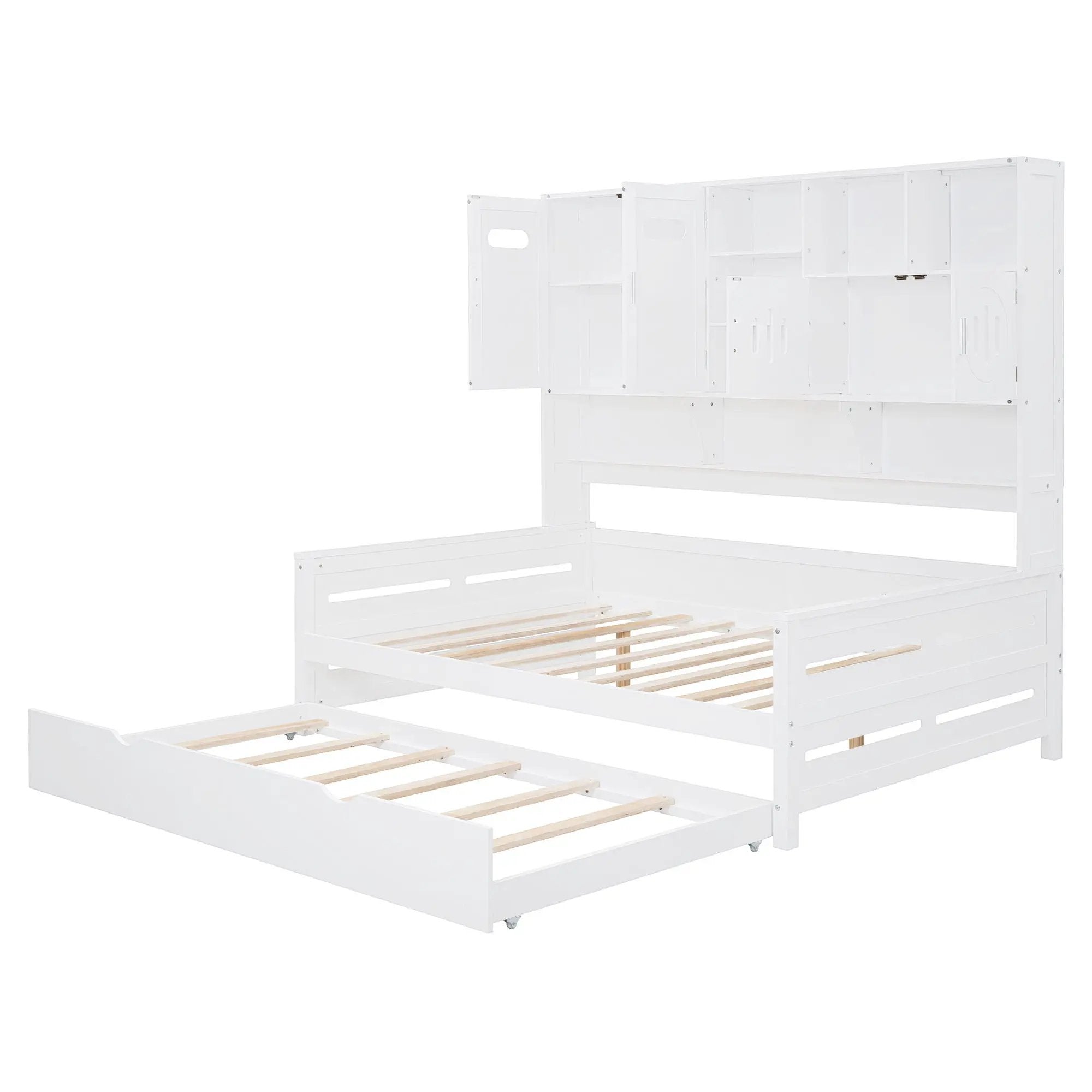 Daybed With All-In-One Cabinet And Shelf by Unique Piece Furniture