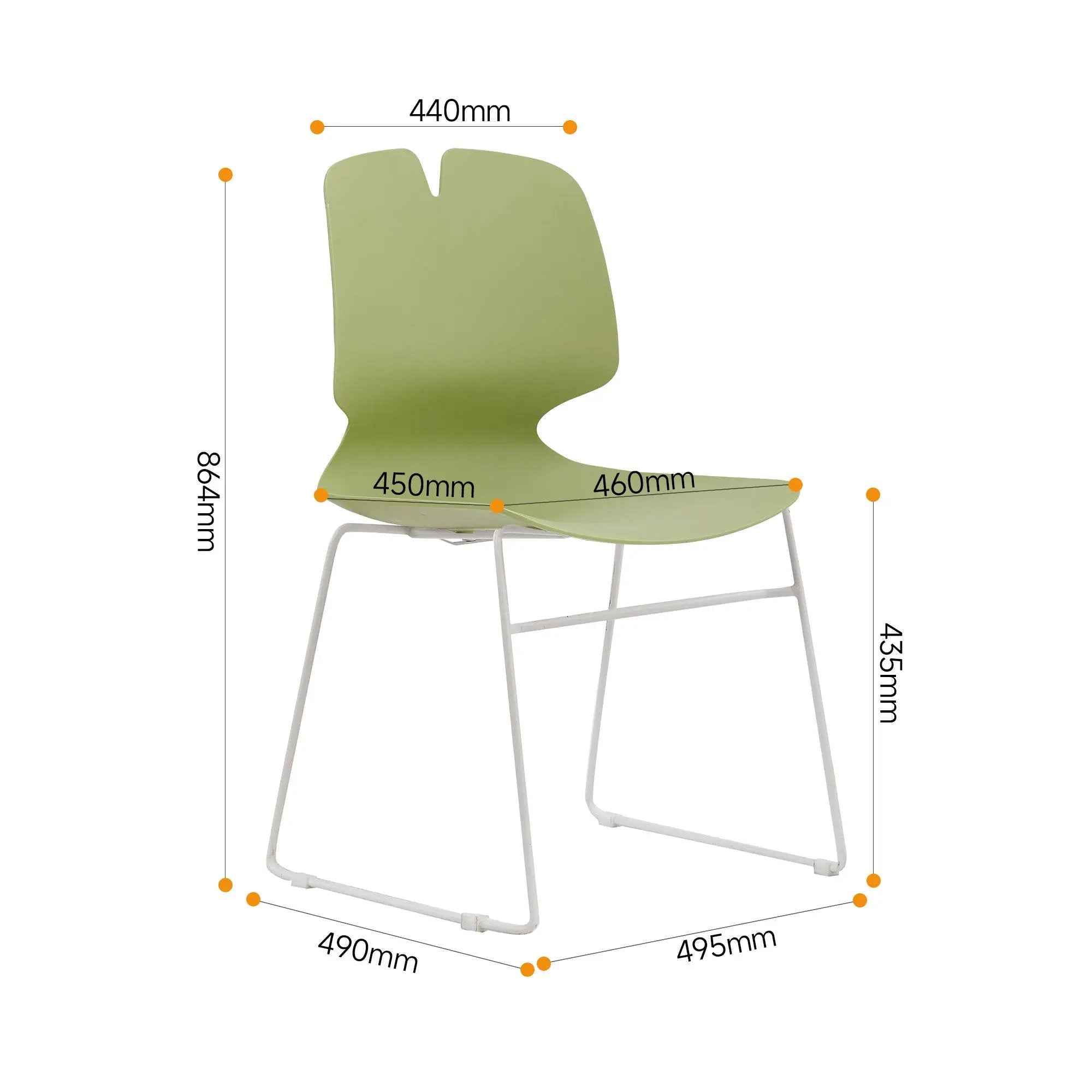 Modern Stacked Office Chairs (Set of 4) by HouseOfZazla