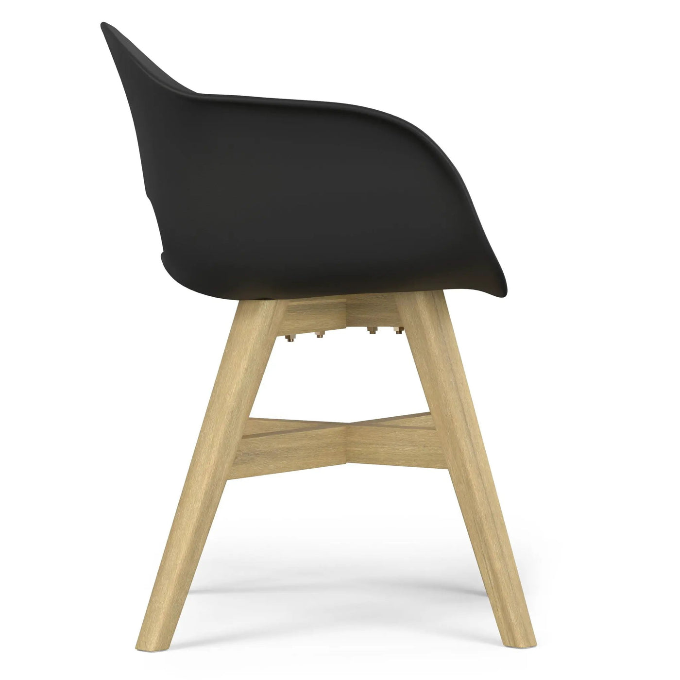 Kona - Outdoor Dining Chair In Plastic (Set of 2) by HouseOfZazla