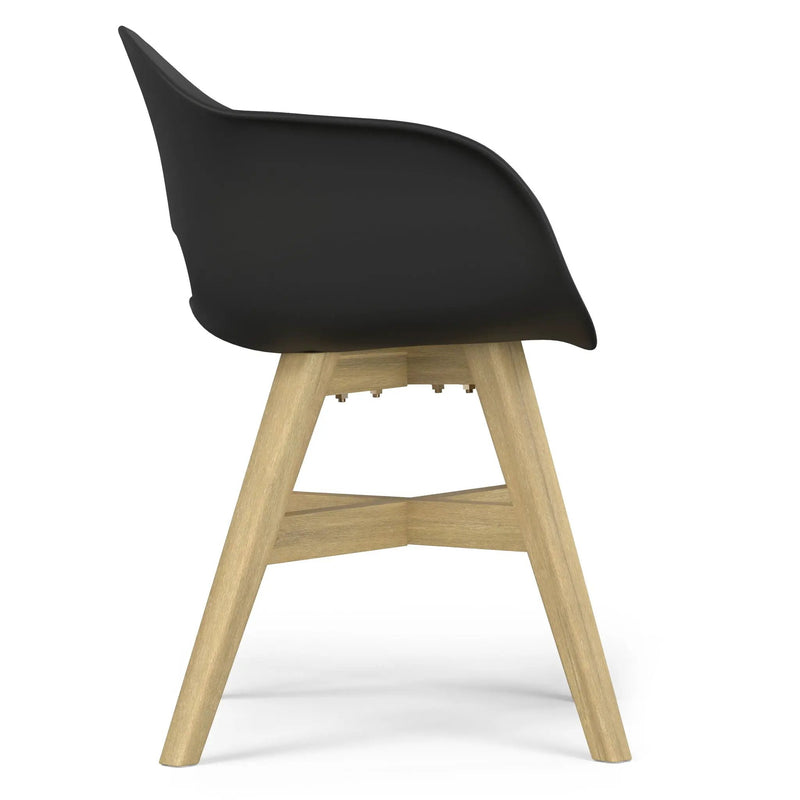 Kona - Outdoor Dining Chair In Plastic (Set of 2) by Unique Piece Furniture