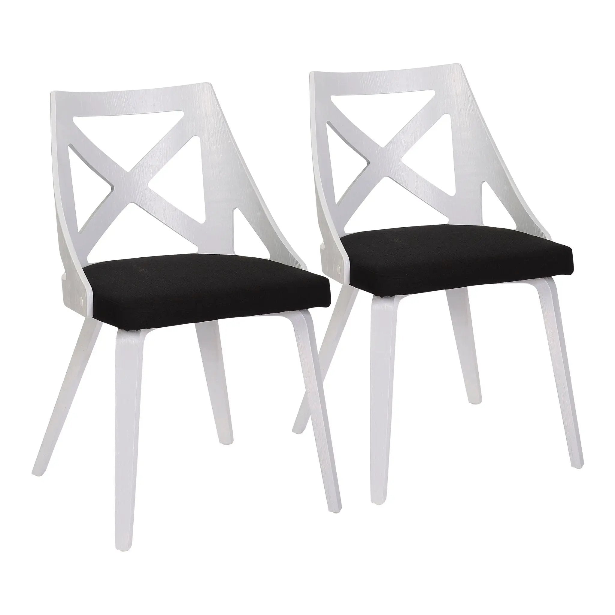 Charlotte - Farmhouse Side Chair (Set of 2) by HouseOfZazla