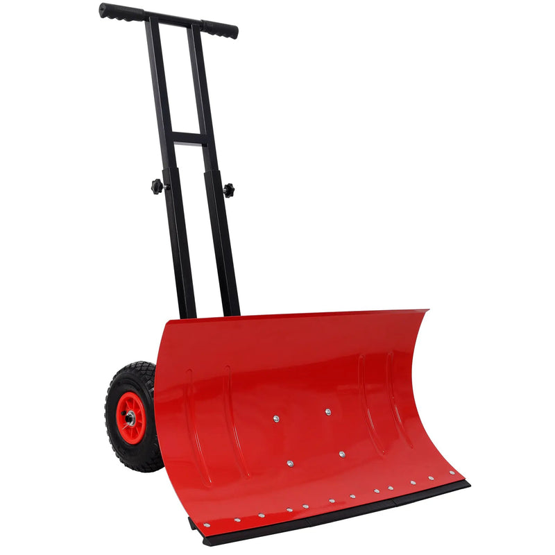 Dual Bar Snow Shovel with Wheels by HouseOfZazla