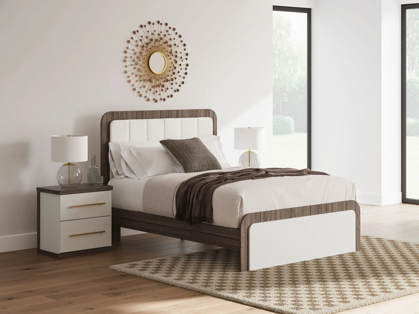 Kendanport - Upholstered Bed by Unique Piece Furniture