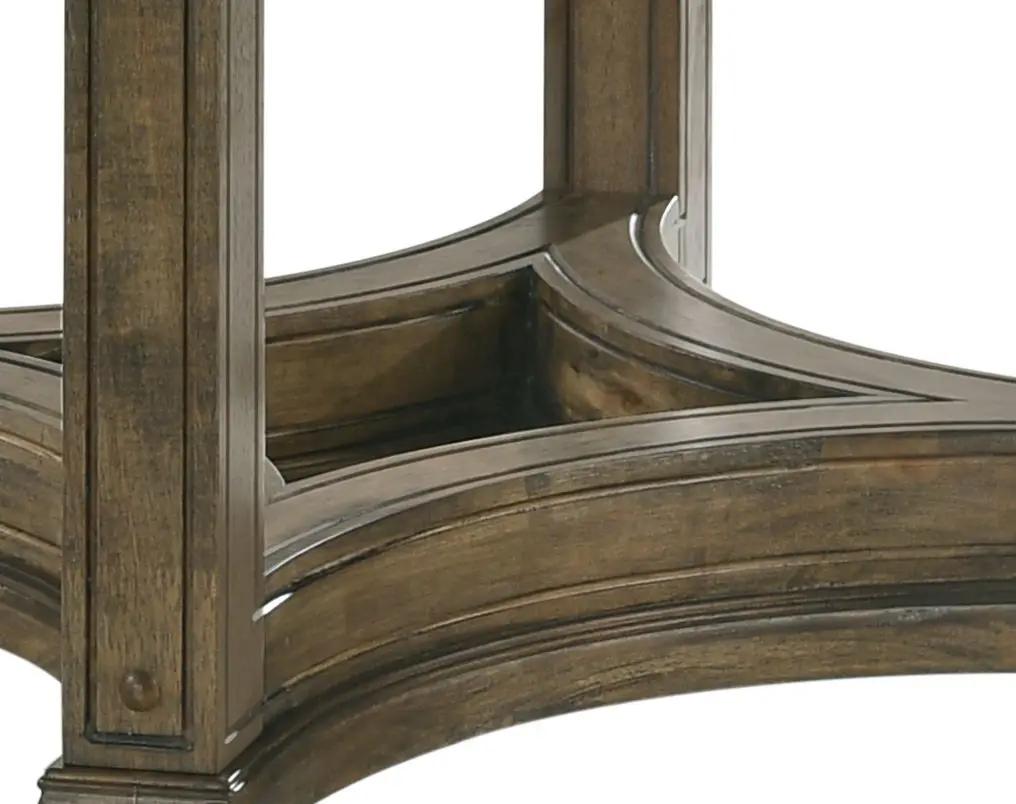 Parfield 5 Pieces Round Dining Room Set - Light Brown / Oak by HouseOfZazla