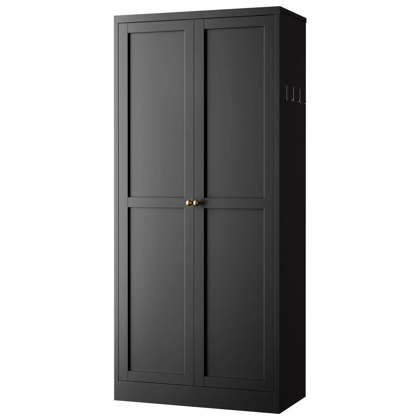 Kitchen Pantry Cabinet With 4 Adjustable Shelves, Heavy Duty Freestanding Organizer by HouseOfZazla