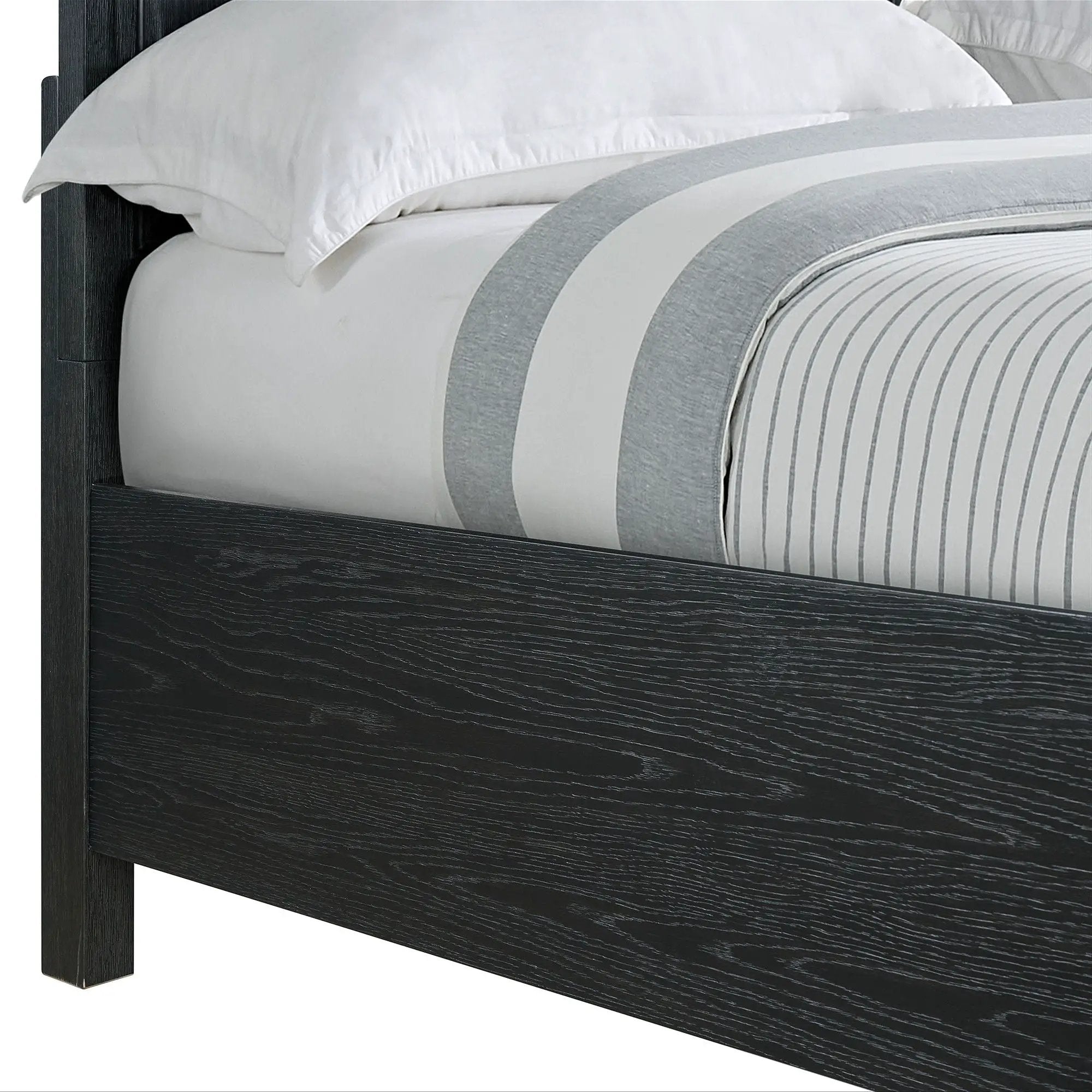 Storage Bed With Panel Headboard And Spacious Footboard Drawers by HouseOfZazla