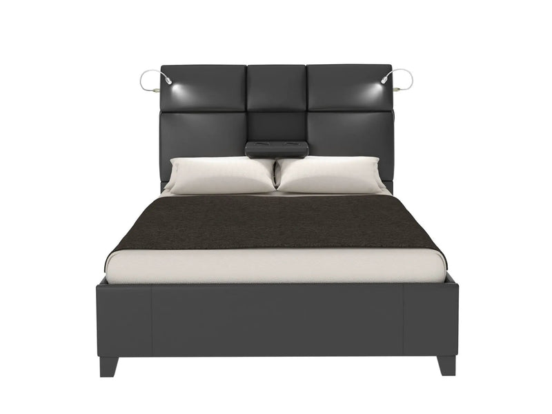 Music Bed Touch Lighting tooth Sound Beverage Tray by Unique Piece Furniture