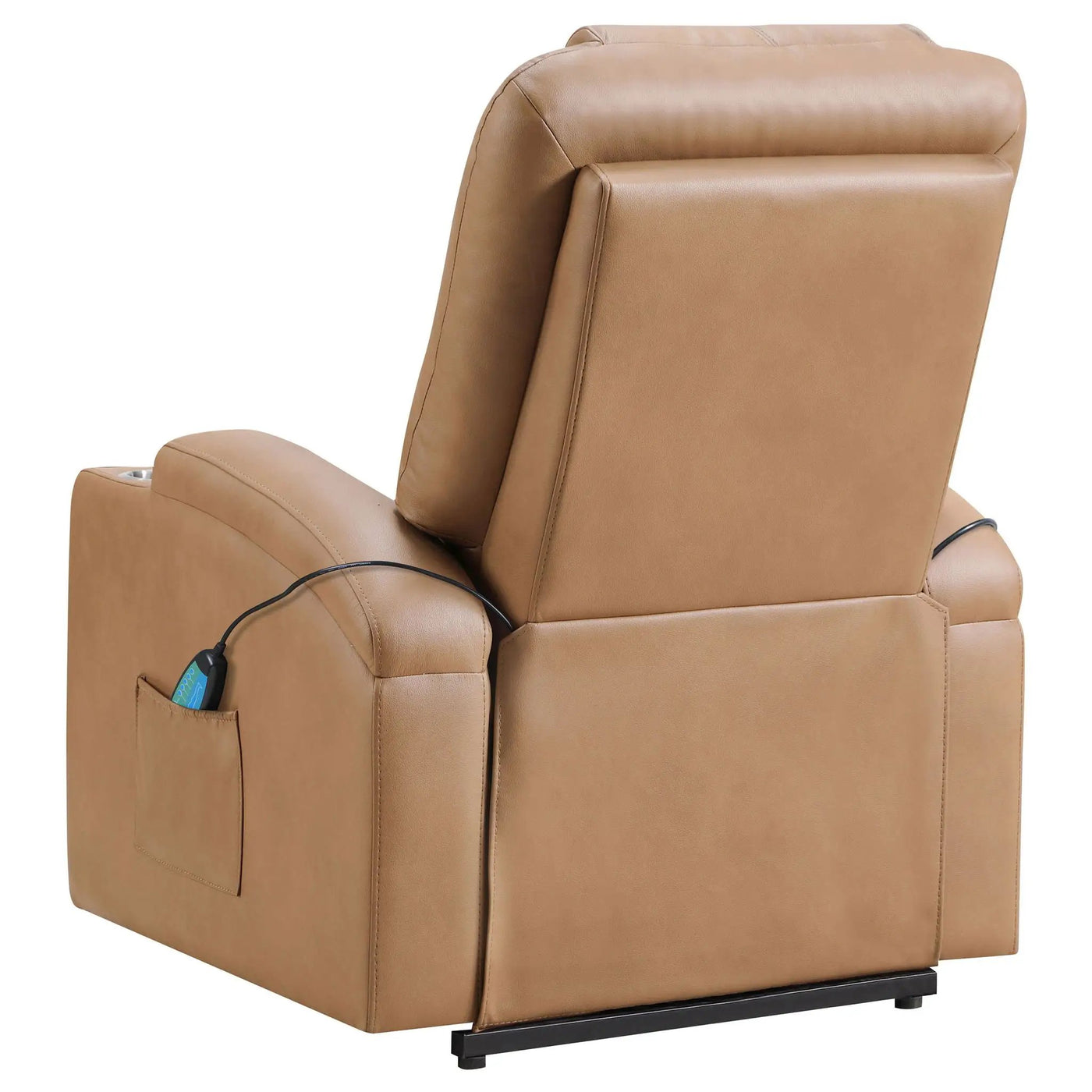 Macklin - Power Lift Massage Recliner With Heat And Dual Cupholders by Unique Piece Furniture