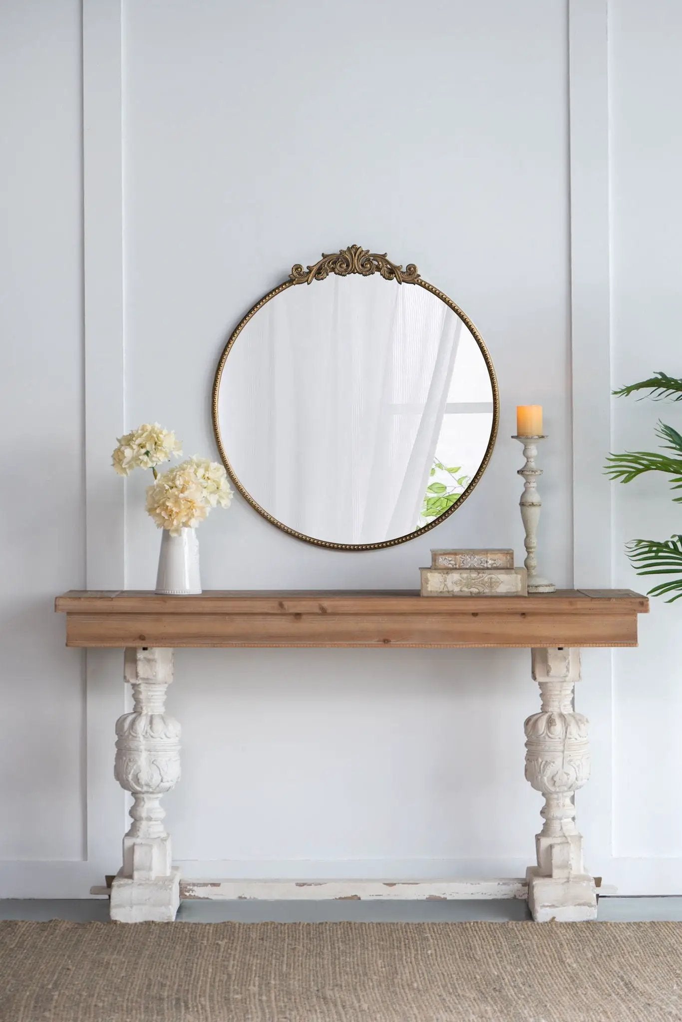 Classic Design Mirror With Baroque Inspired Frame by HouseOfZazla