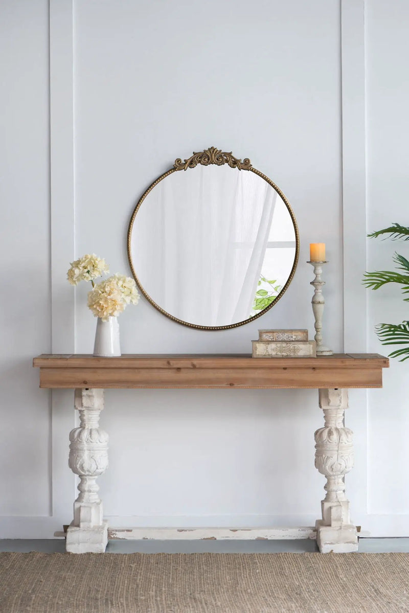 Classic Design Mirror With Baroque Inspired Frame by HouseOfZazla