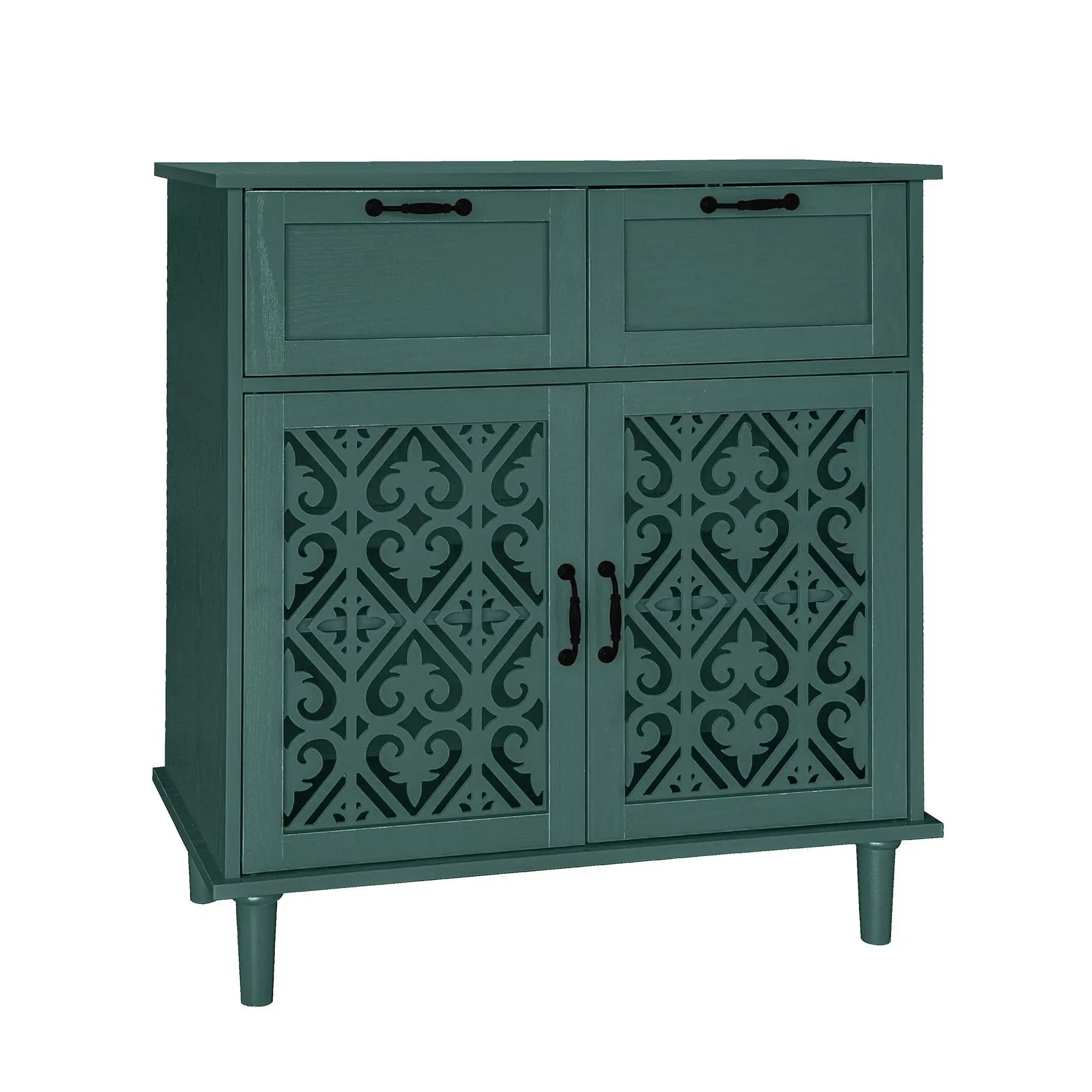 2 Door 2 Drawer Elegant Cabinet by HouseOfZazla