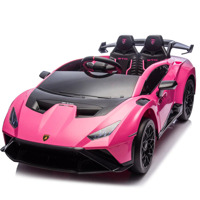 Lamborghini Huracan Sto 24V Kids Electric Ride-On Drift Car by HouseOfZazla