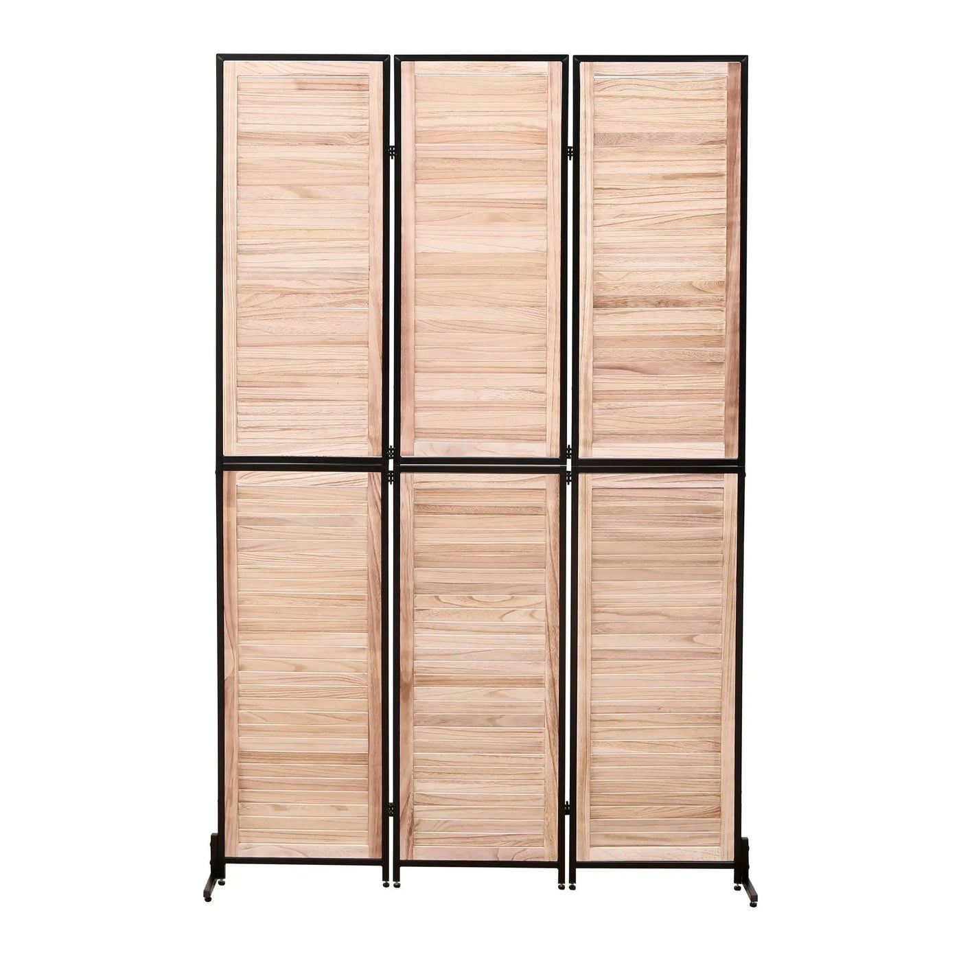 Rustic 3 Panel Room Dividers And Folding Privacy Screen by HouseOfZazla