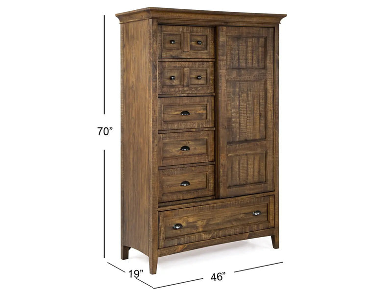 Bay Creek - Door Chest - Toasted Nutmeg, photo 6 of 7