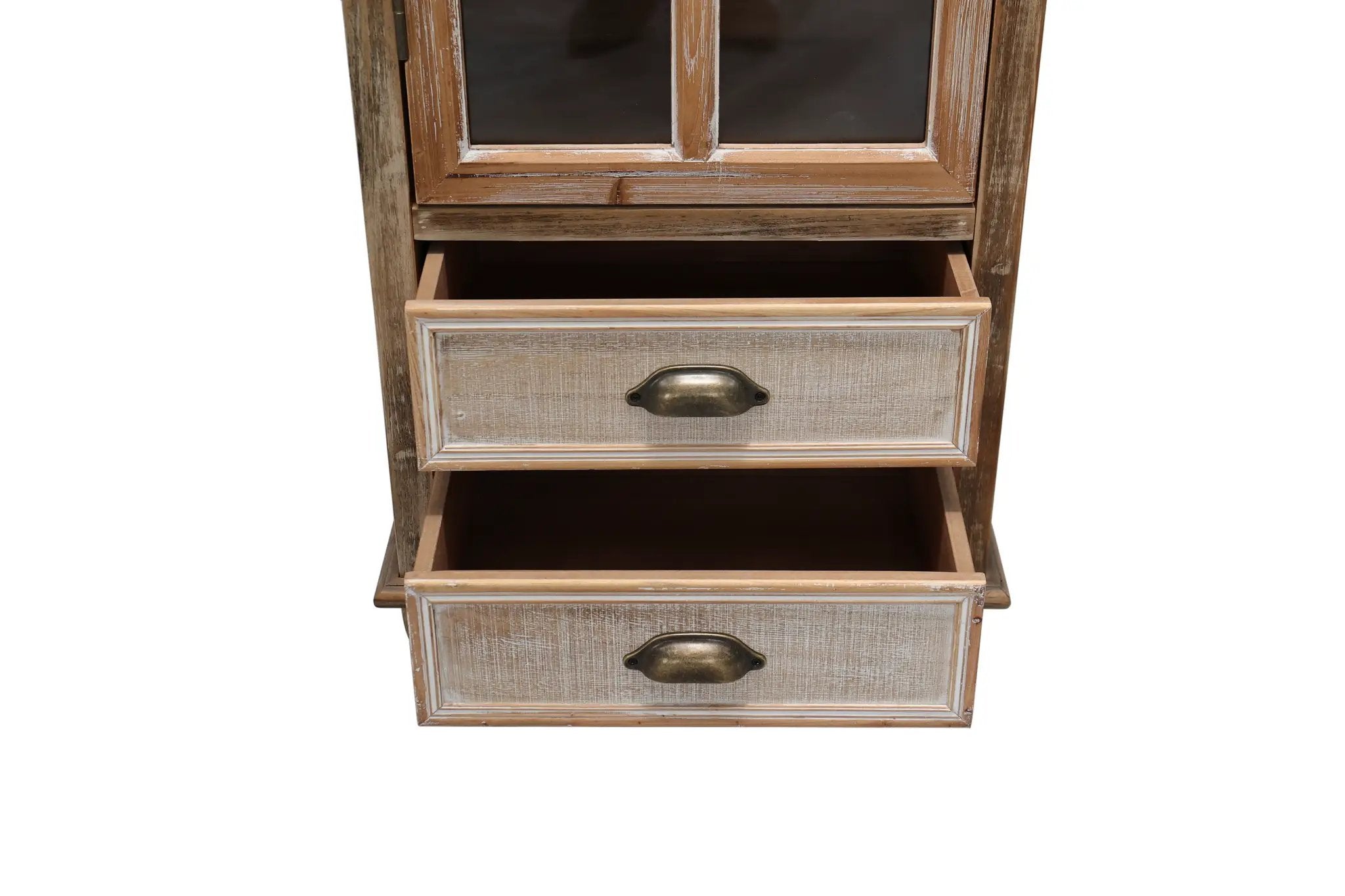 Rustic Wooden Storage Cabinet with Decorative Cutout Door by HouseOfZazla