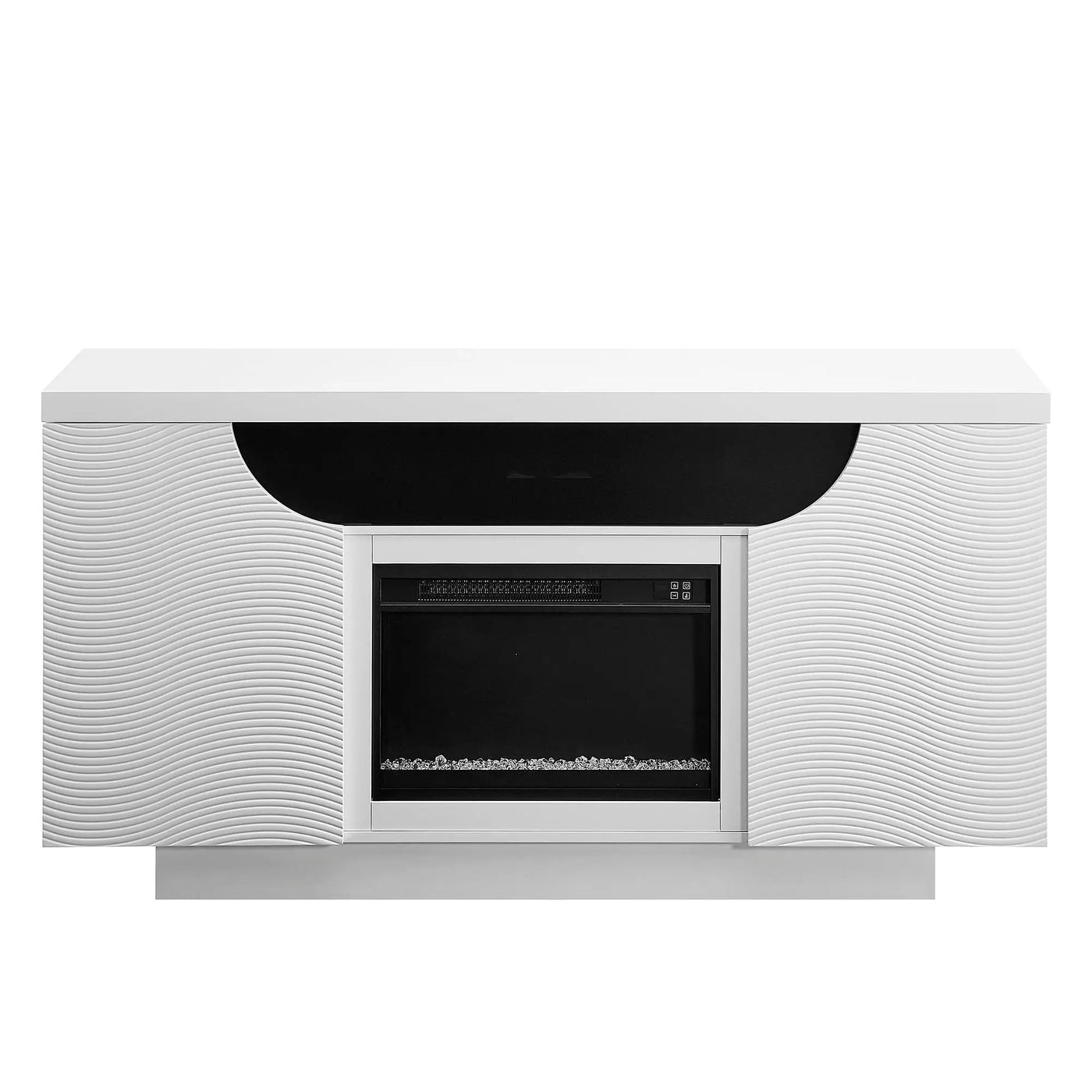 Alessia - Electric Fireplace With Multi Color LED And Flame Settings by Unique Piece Furniture