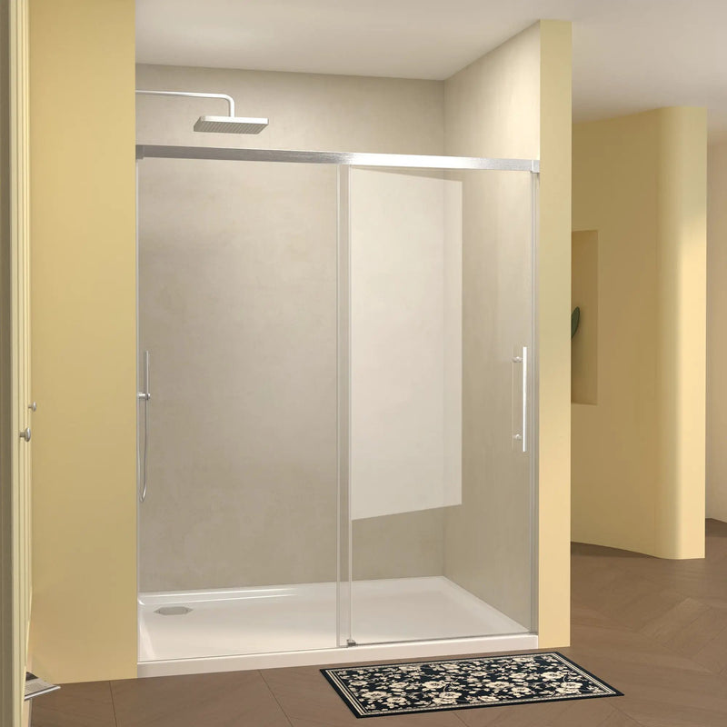 48" Single Sliding Shower Door by HouseOfZazla