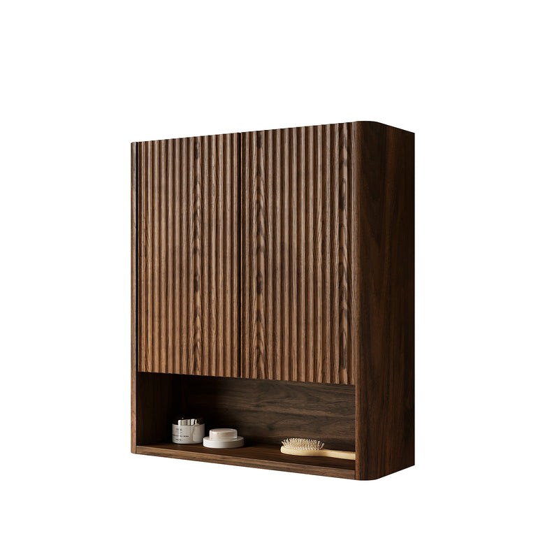 ZULA 26" Wall-Mounted Striped Bathroom Cabinet by HouseOfZazla