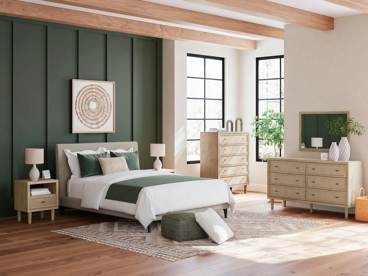 Cielden - Upholstered Bedroom Set by Unique Piece Furniture