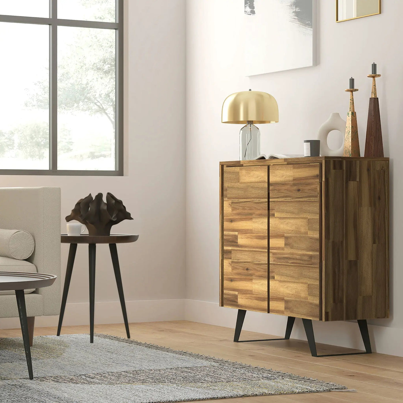 Lowry - Medium Handcrafted Storage Cabinet by HouseOfZazla