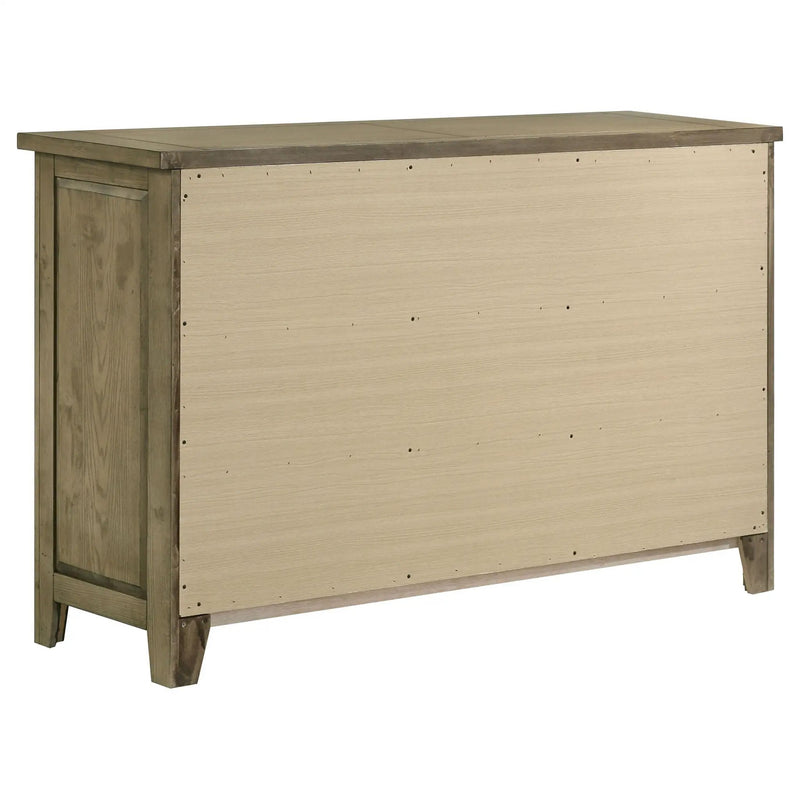 Hazlewood 6-drawer Bedroom Dresser Cabinet Vineyard Oak by Unique Piece Furniture