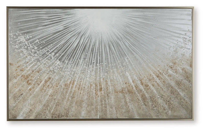 Waldard - Wall Art - Gray / Taupe / White by Unique Piece Furniture