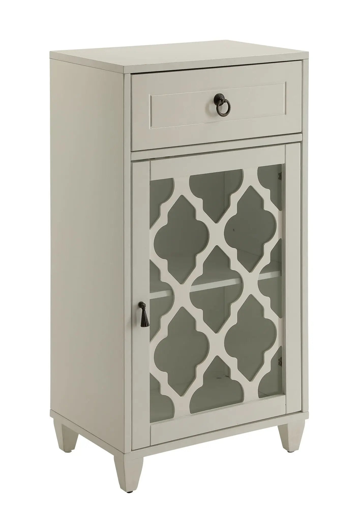 Ceara - Accent Table - White by HouseOfZazla