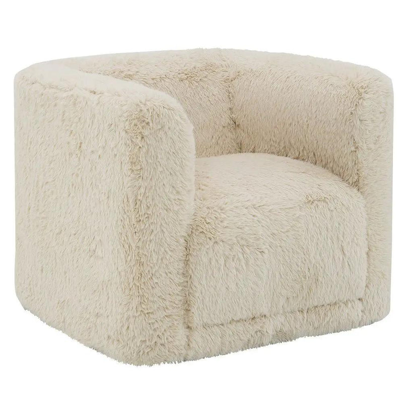 Upendo - Chair With Swivel - Beige Linen by Unique Piece Furniture