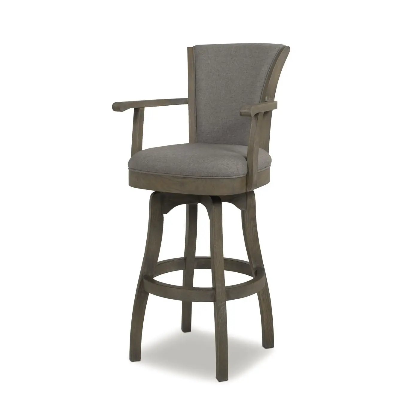 Williams - Swivel Bar Stool With Armrests by HouseOfZazla