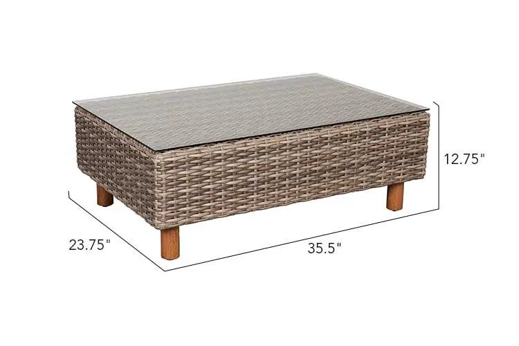 Orlando 4-Piece Wicker Sofa Set by Outdoor-USA®