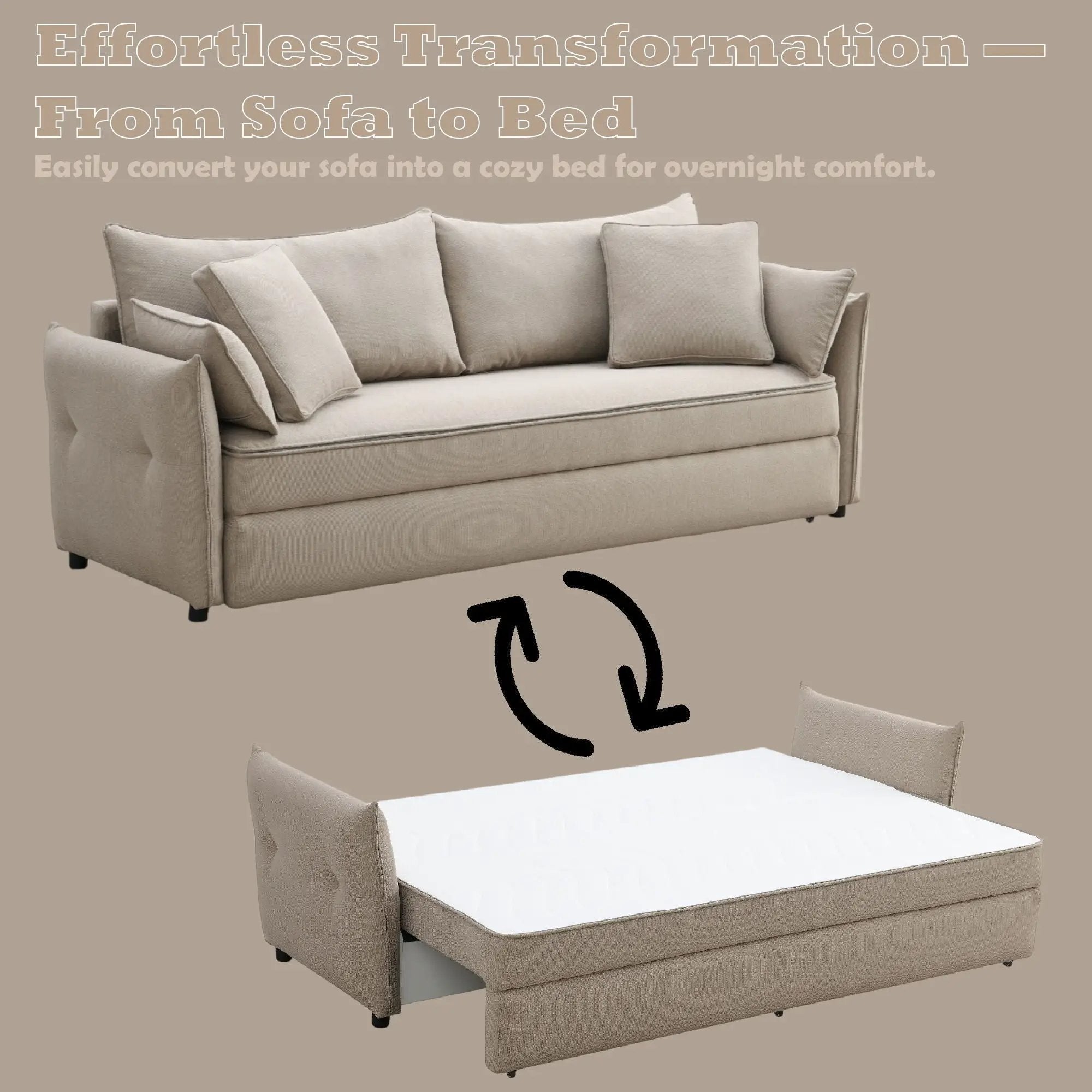 Irina - Pull Out Sleep With Storage by Unique Piece Furniture