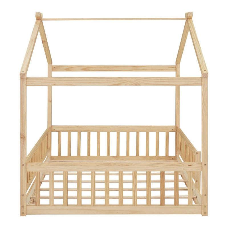 Bed House Bed Frame With Fence by Unique Piece Furniture