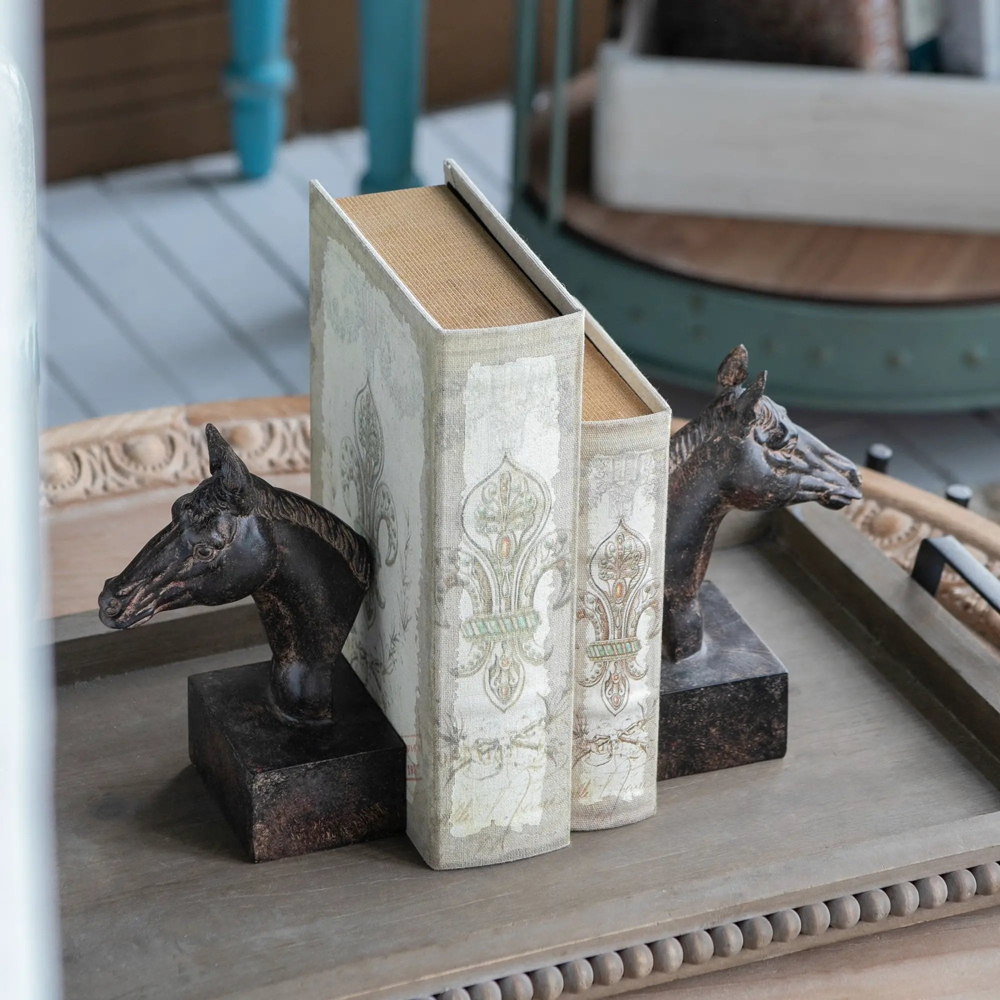 S/2 5.1x4x8' Horse Bookends by HouseOfZazla